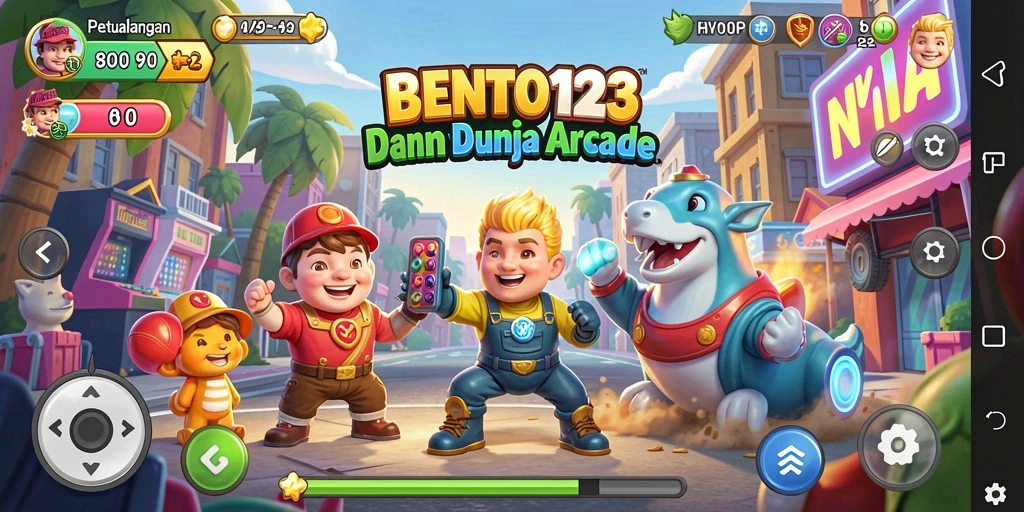 Tampilan gameplay seru dan menegangkan di BENTO123.