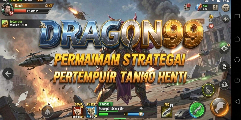 Tampilkan aksi seru pertempuran strategis di DRAGON99.