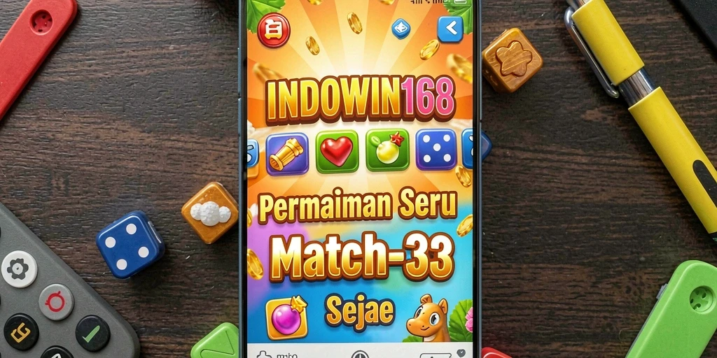 Gameplay menakjubkan dalam game Match-3 INDOWIN168.