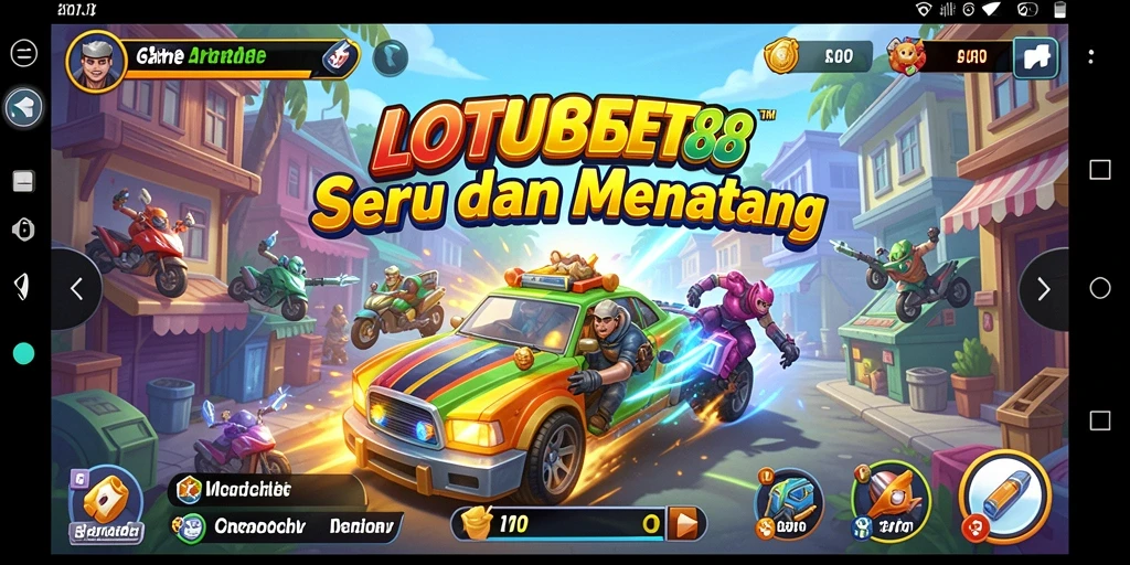 Tampilan menarik dari gameplay LOTUSBET88 yang menantang.