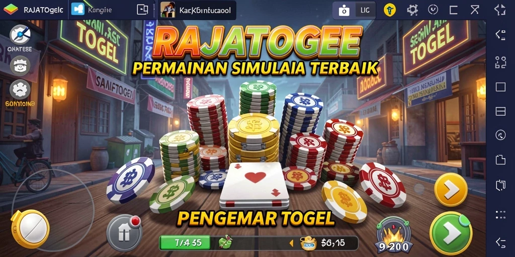 Tampilan menarik dari gameplay RAJATOGEL yang menyuguhkan sensasi bermain togel.