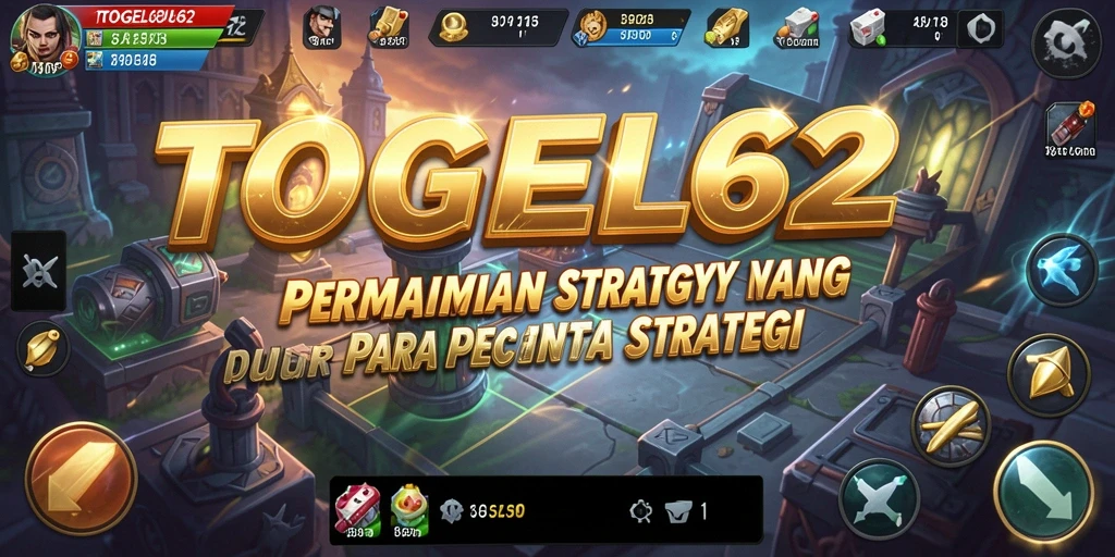 Tampilan gameplay TOGEL62 yang mengasyikkan dan strategis.