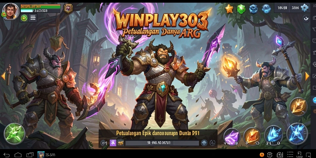 Tampilan gameplay WINPLAY303 yang menarik dalam pertempuran ARPG.